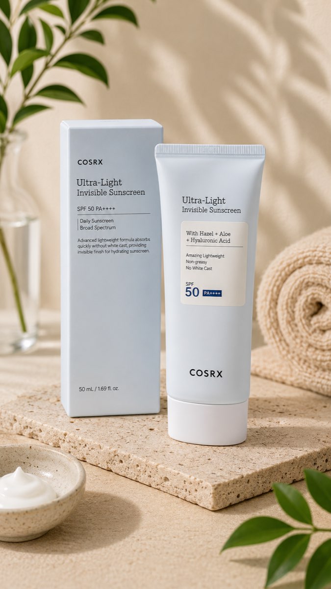 Ultra Light Invisible Sunscreen SPF 50